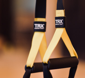 Stylized Photo of TRX Gym Equipment